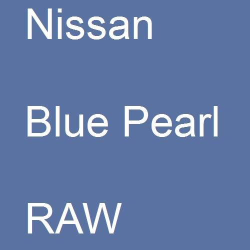 Nissan, Blue Pearl, RAW.